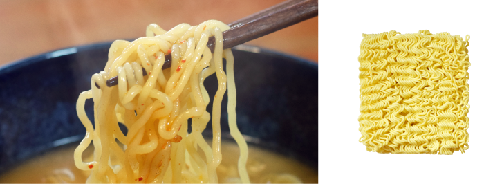 ちぢれ麺